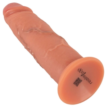 Dildo Realistixxx z ruchomą skórą silikonowe 20 5 cm