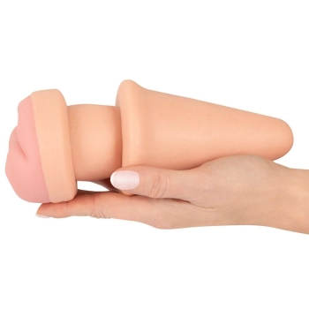 Korek analny Nature Skin przedłużacz penisa 19 5 cm