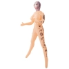 Dmuchana lalka miłosna NaughtyDollz z tatuażami 152 cm