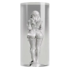 Masturbator Stroker tunelowy przezroczysty 14 cm