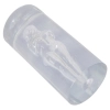 Masturbator Stroker tunelowy przezroczysty 14 cm