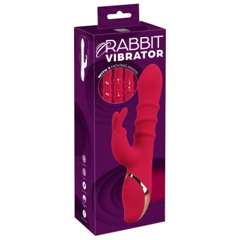 Rabbit Vibrator with 3 Moving