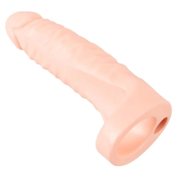 Pierścień wibrujący Realistixxx Double Fucker 18 cm