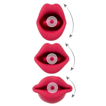 Wibrator Oral Fun Moving Lips You2Toys silikonowy USB 13 cm
