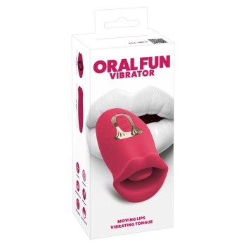 Wibrator Oral Fun Moving Lips You2Toys silikonowy USB 13 cm