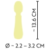 Cuties Mini Vibrator Yellow 4