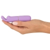 Mini wibrator króliczek Cuties fioletowy USB 10,8 cm