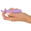 Mini wibrator króliczek Cuties fioletowy USB 10,8 cm