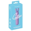Mini wibrator króliczek Cuties fioletowy USB 10,8 cm