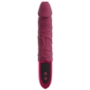 Wibrator realistyczny beau coeur Varelo czerwony silikonowy USB 23 cm