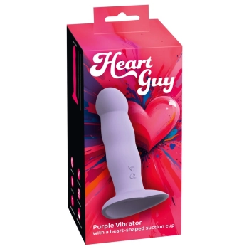Wibrator punktu G You2Toys Heart Guy fioletowy silikonowy USB
