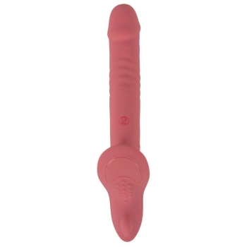 Wibrator strap on You2Toys Your różowy USB z pilotem