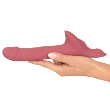 Wibrator strap on You2Toys Your różowy USB z pilotem