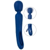Masażer wand Sweet Smile 2in1 z językiem USB 24 cm