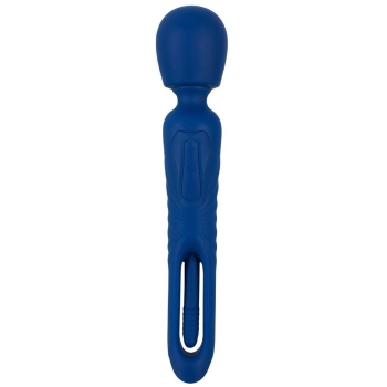 Masażer wand Sweet Smile 2in1 z językiem USB 24 cm