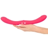 Podwójny wibrator silikonowy Couples Choice USB 31,2 cm
