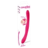 Podwójny wibrator silikonowy Couples Choice USB 31,2 cm