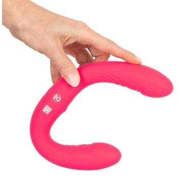 Podwójny wibrator silikonowy Couples Choice USB 31,2 cm