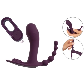 Wibrator Ariva Panty beau coeur z pilotem USB