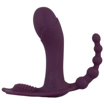 Wibrator Ariva Panty beau coeur z pilotem USB