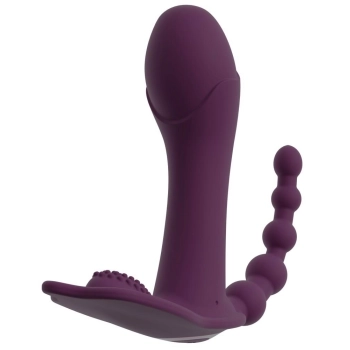 Wibrator Ariva Panty beau coeur z pilotem USB