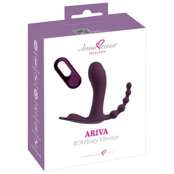 Wibrator Ariva Panty beau coeur z pilotem USB