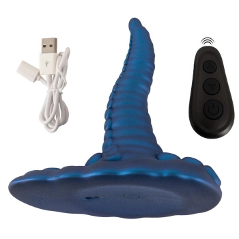 Wibrator Tentacle Pad Beasty Cocks silikonowy pilot USB