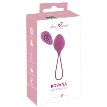 Kulka wibrująca Rovana RC beau coeur pilot USB