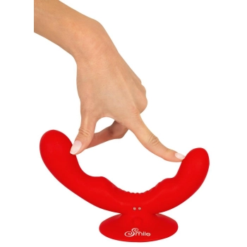 Wibrator podwójny Sweet Smile z przyssawką USB