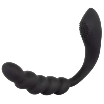 Wibrator analny giętki Black Velvets silikonowy USB 26 cm