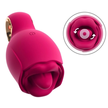 Wibrator z wirującym językiem You2Toys silikonowy USB