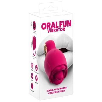 Wibrator z wirującym językiem You2Toys silikonowy USB