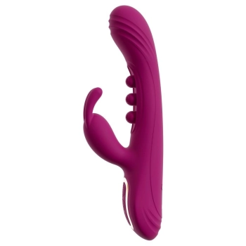 Wibrator króliczek Javida 2F squirt silikonowy USB 22,5 cm