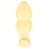 Plug wibrujący Cuties żółty silikonowy 7 trybów USB 8 cm