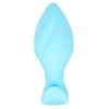 Korek analny wibrujący Cuties niebieski 7 trybów USB