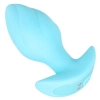 Korek analny wibrujący Cuties niebieski 7 trybów USB