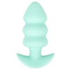 Mini korek analny wibrujący Cuties zielony USB