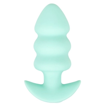 Mini korek analny wibrujący Cuties zielony USB