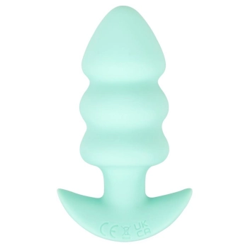 Mini korek analny wibrujący Cuties zielony USB
