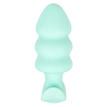 Mini korek analny wibrujący Cuties zielony USB