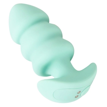 Mini korek analny wibrujący Cuties zielony USB