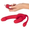 Wibrator strap on potrójny You2Toys USB 23 cm