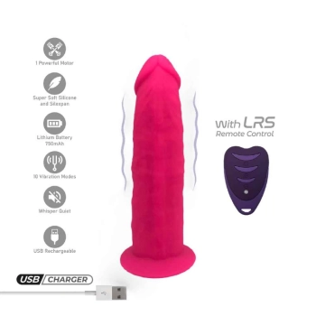 Wibrator realistyczny Silexd Model 2 różowy 17 cm