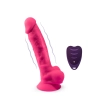 Realistyczne dildo wibrujące Silexd różowe 20 cm USB z pilotem