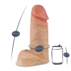 Dildo XL termoaktywne Silexd Premium Real Skin Model 1 cieliste 30 cm