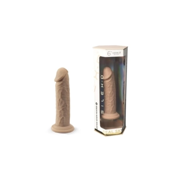 Dildo realistyczne Real Skin Model 2 Silexd 15 cm cieliste