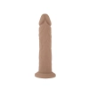 Realistyczne dildo z ciekłego silikonu z przyssawką Silexd 20 cm