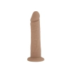 Realistyczne dildo z ciekłego silikonu z przyssawką Silexd 20 cm