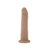 Realistyczne dildo z ciekłego silikonu z przyssawką Silexd 20 cm