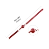 Knebel z kulką ABS Alive czerwony 4 5 cm regulowany